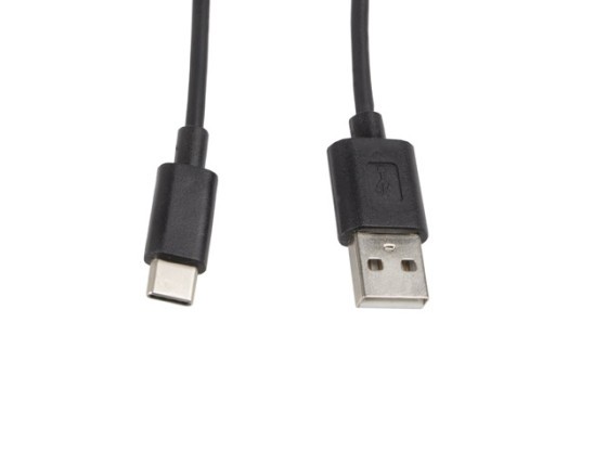 KABEL USB-C(M)-&gt;USB-A(M) 2.0 1M ČERNÝ LANBERG