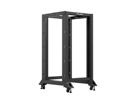 OTEVŘENÝ RACK 22U 600X800 ČERNÝ LANBERG V2