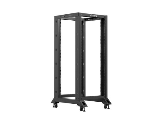 OTEVŘENÝ RACK 27U 600X800 ČERNÝ LANBERG V2