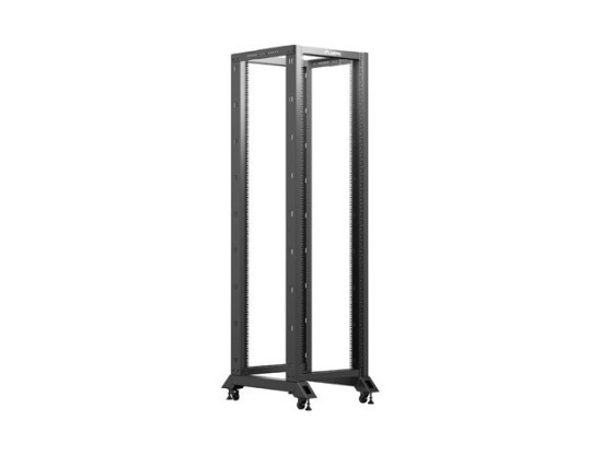 OTEVŘENÝ RACK 42U 600X800 ČERNÝ LANBERG V2
