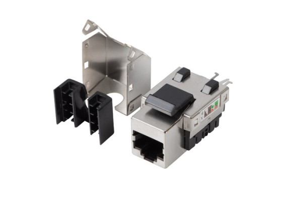 KEYSTONE MODUL RJ45-&gt;LSA CAT.5E FTP 90° LANBERG