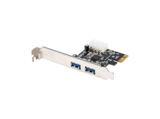 KARTA PCI EXPRESS X1-&gt;2X USB-A 3.1 GEN1 LOW PROFILE LANBERG