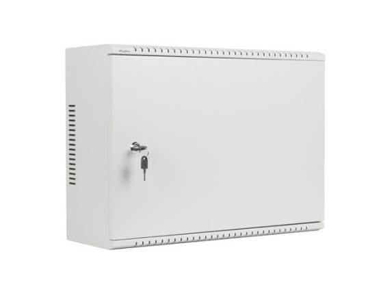 19" RACKOVÁ SKŘÍŇ PRO MONTÁŽ NA STĚNU 4U+3U/540X200 NÍZKOPROFILOVÁ ŠEDÁ LANBERG (SMONTOVANÁ)