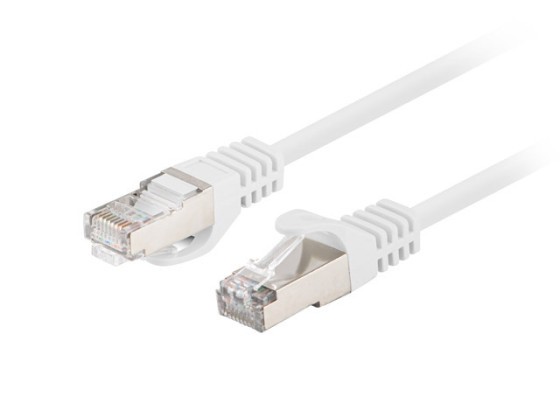 PATCHCORD CAT.6 FTP 0,25M BÍLÝ FLUKE PASS LANBERG 10-PACK