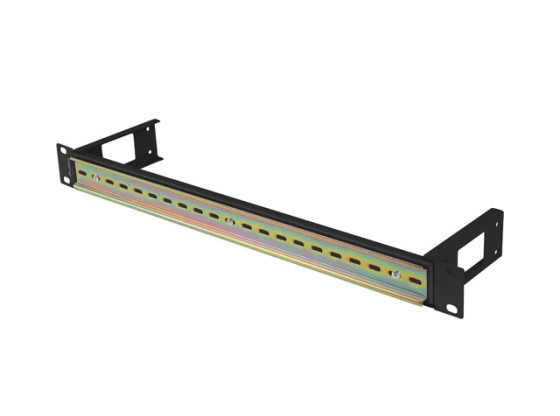 MONTÁŽNÍ LIŠTA DIN TS-35 19" 1U ČERNÁ LANBERG