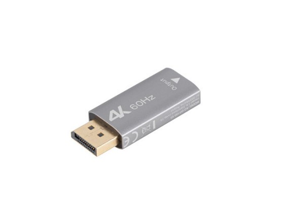 ADAPTÉR DISPLAYPORT(M)->HDMI(F) 4K STŘÍBRNÝ LANBERG