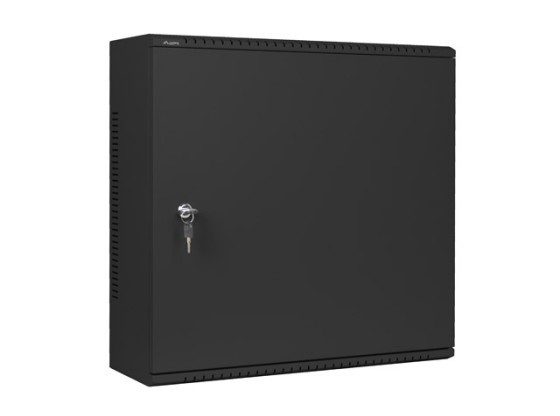 INSTALAČNÍ STOJAN 19" 6U+3U ZÁVĚSNÝ STOJAN 540X200 NÍZKOPROFILOVÝ ČERNÝ LANBERG (SMONTOVANÝ)