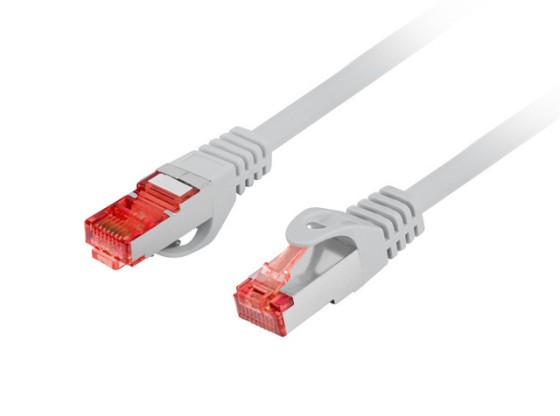 PATCHCORD CAT.6 S/FTP LSZH CU 20M ŠEDÝ FLUKE PASS LANBERG