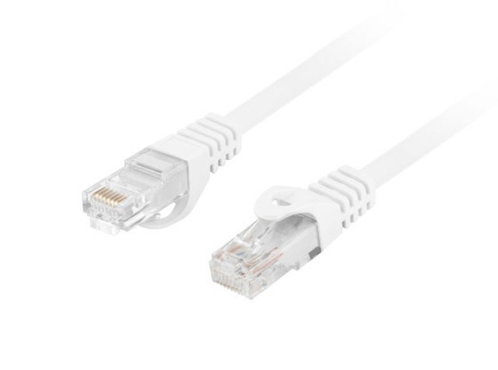 PATCHCORD CAT.6 UTP LSZH CU 2M WHITE FLUKE PASS LANBERG
