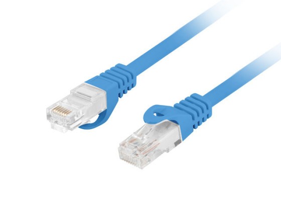 PATCHCORD CAT.6 UTP LSZH CU 15M BLUE FLUKE PASS LANBERG