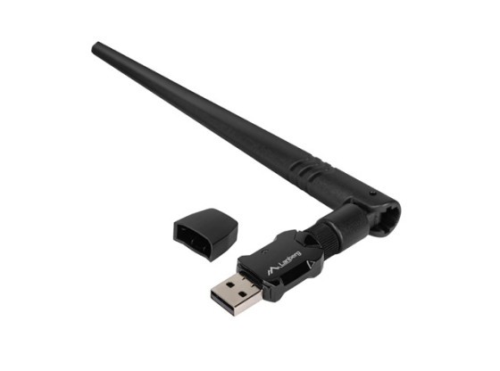 LANBERG WIRELESS WIFI SÍŤOVÁ KARTA NC-0900-WIE USB 2.0 DUAL BAND AX900 1 EXT. ANT.