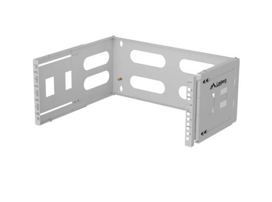 NÁSTĚNNÝ RACK 19" 4U 497X400/240 ŠEDÝ LANBERG