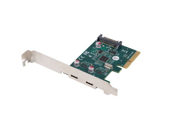 KARTA PCI EXPRESS X1->2X USB-C 3.2 GEN 2X1 LOW PROFILE LANBERG