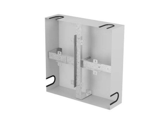 RÁM PRO ULOŽENÍ KABELŮ 400×400, ŠEDÝ, LANBERG