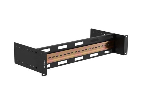 MONTÁŽNÍ LIŠTA DIN TS-35 19" 2U ČERNÁ LANBERG