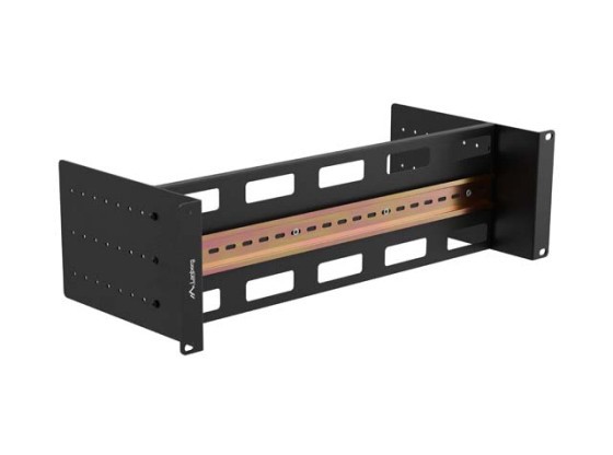 MONTÁŽNÍ LIŠTA DIN TS-35 19" 3U ČERNÁ LANBERG
