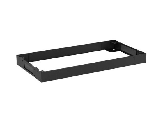 SOKEL PRO SAMOSTATNĚ STOJÍCÍ SKŘÍNĚ 600×1200 (ŘADY FF01 A FF02) ČERNÝ LANBERG