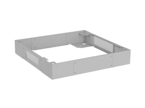 SOKEL PRO SAMOSTATNÉ SKŘÍNĚ 600×600 (ŘADY FF01 A FF02) ŠEDÝ LANBERG